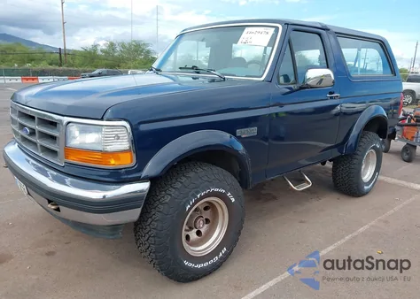 1993 Ford Bronco U100 from USA, damaged, VIN 1FMEU15H8PLA20211